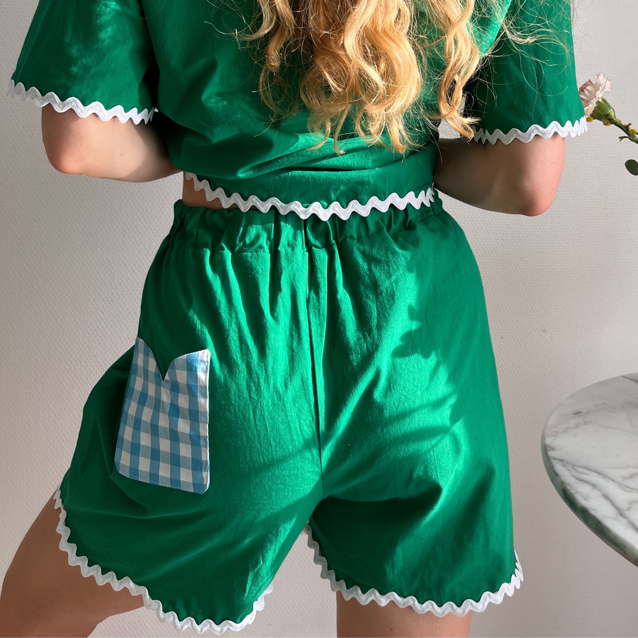 Short Koa réversible Taille élastiquée