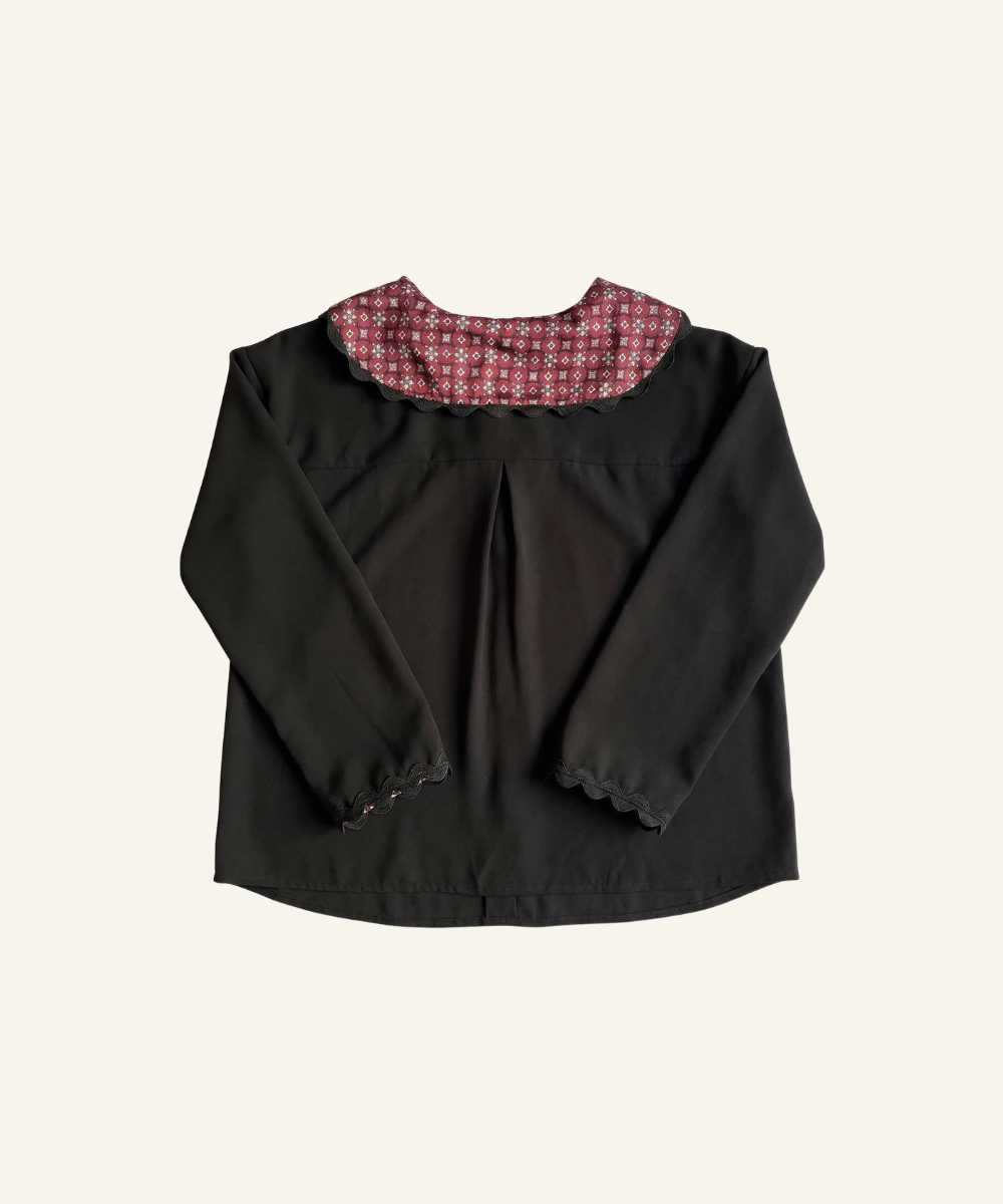 Blouse col marin Perrine réversible Pila.Pépa