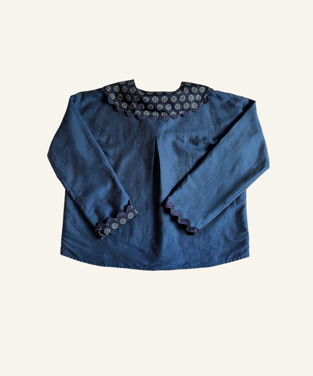 Blouse col marin Perrine réversible Pila.Pépa