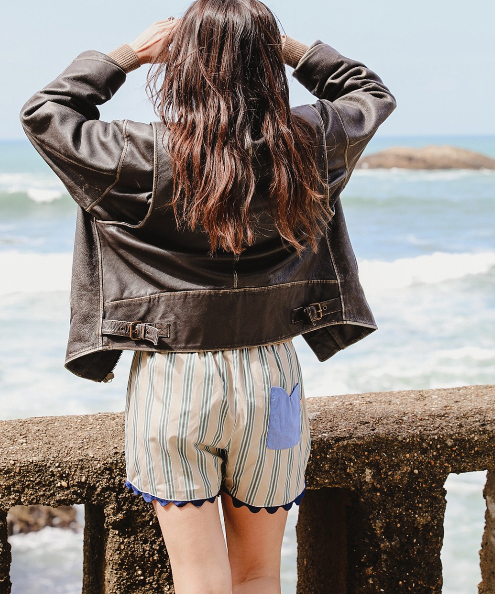 Short Koa réversible Taille élastiquée - précommande jusqu'au 27 mai 2026 Pila.Pépa