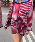 Short Koa réversible Taille élastiquée Pila.Pépa